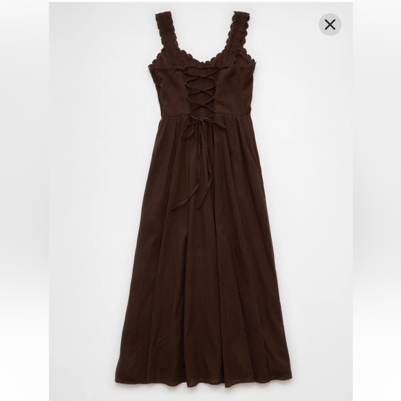 AE Sweetheart Corset Midi Dress - Picture 4 of 10